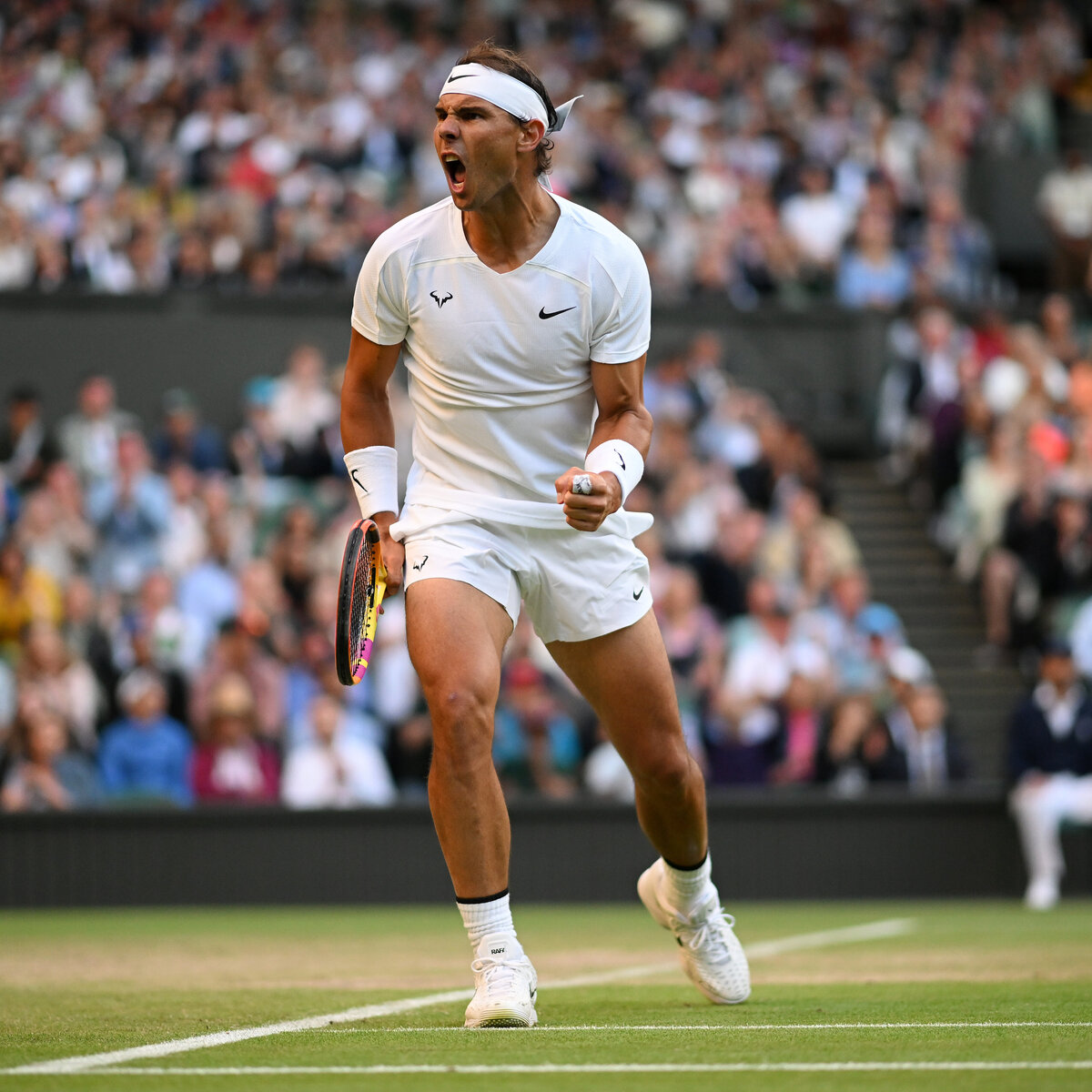 Rafael Nadal in Wimbledon im Viertelfinale · tennisnet