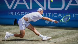 Jan-Lennard Struff am Montag bei den Mallorca Championships
