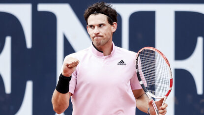 Dominic Thiem braucht nur selten Zuspruch von außen Dominic Thiem braucht nur selten Zuspruch von außen