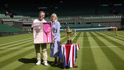 Eric Babolat auf dem Centre Court von Wimbledon