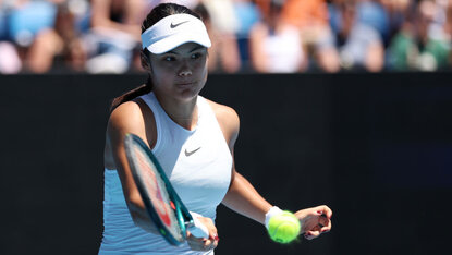 Emma Raducanu weist die niedrigste Erfolgsquote bei 1000er-Turnieren aller Grand-Slam-Siegerinnen seit 2009 auf. Getty Images