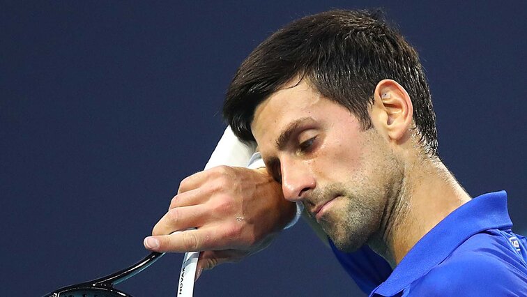 Frühes Aus auch in Miami: Novak Djokovic Frühes Aus auch in Miami: Novak Djokovic