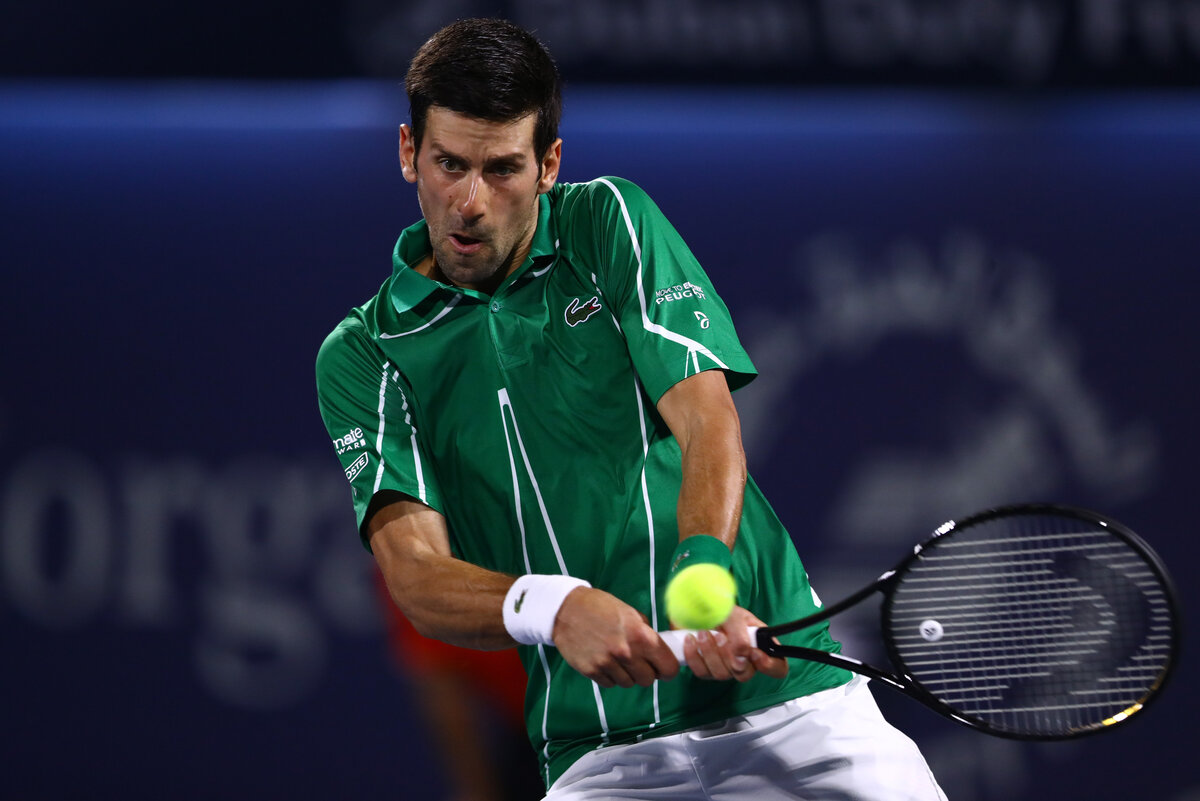 ATP Dubai Novak Djokovic nach Demontage von Karen Khachanov im Halbfinale · tennisnet