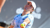 Lukas Neumayer spielt heute in Roehampton gegen Zachary Svajda
