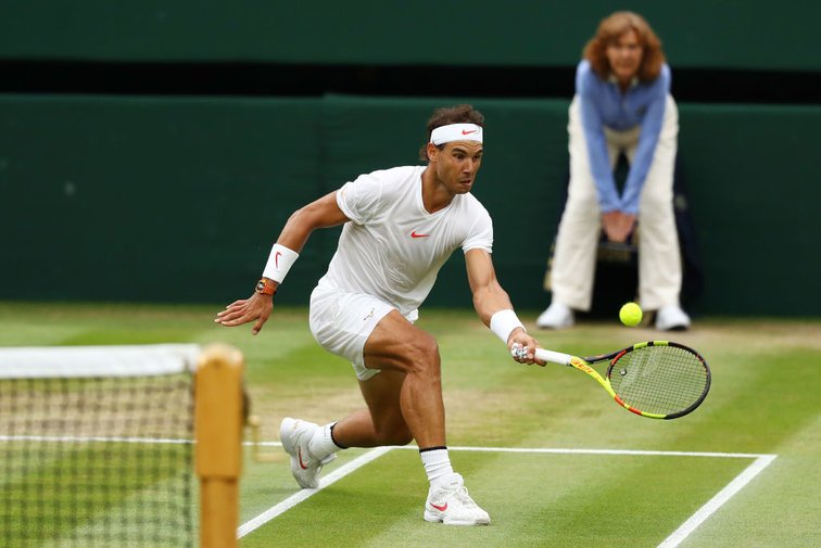 Rafael Nadal auf dem Centre Court