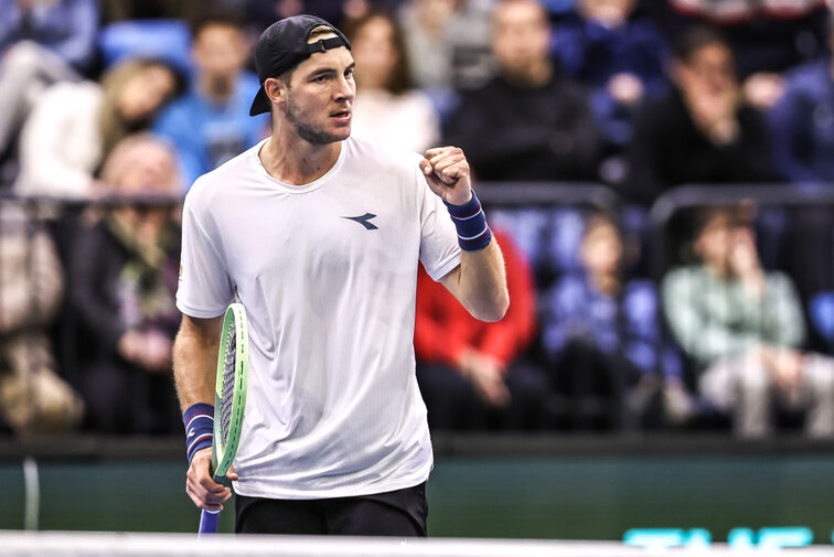 Große Freude bei Jan-Lennard Struff Große Freude bei Jan-Lennard Struff