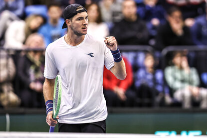 Große Freude bei Jan-Lennard Struff Große Freude bei Jan-Lennard Struff