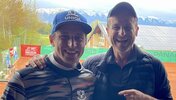 Olympiasieger Matthias Mayer mit Alex Antonitsch