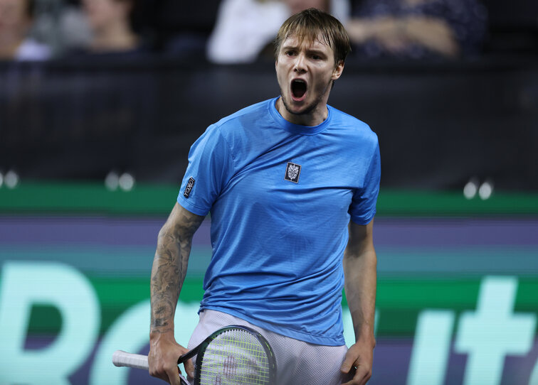 Alexander Bublik pflegte zum Tennissport nicht immer eine einfache Beziehung 