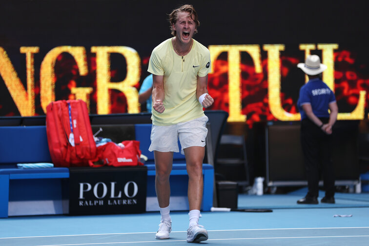 Sebastian Korda überzeugt bislang in Melbourne Sebastian Korda has been convincing in Melbourne so far