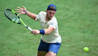 Maximilian Marterer steht in der zweiten Runde der Wimbledon-Qualifikation 