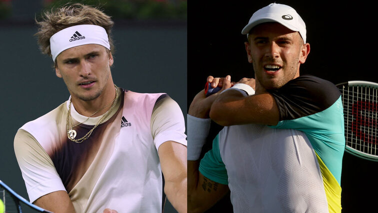 Alexander Zverev trifft heute auf Borna Coric Alexander Zverev trifft heute auf Borna Coric