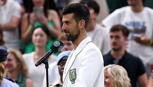 Novak Djokovic hätte selbst eine nette Jacke zu bieten