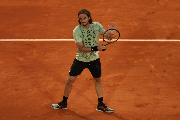 Stefanos Tsitsipas steht beim ATP-Masters-1000-Event von Monte Carlo im Viertelfinale