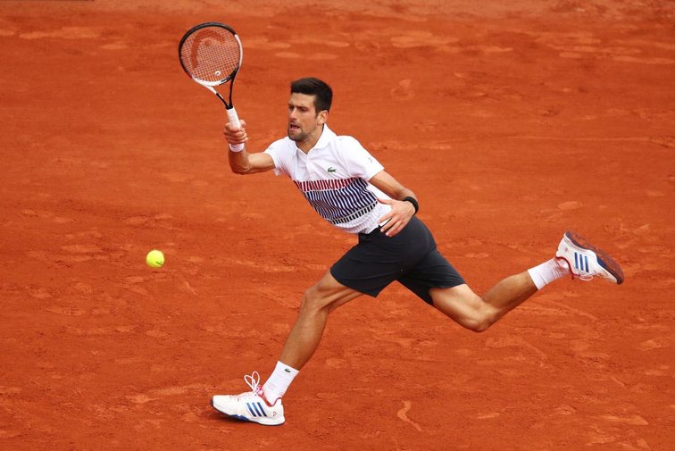 Immer in Balance: Novak Djokovic