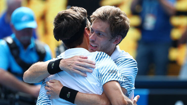 Die Franzosen Mahut und Herbert holten sich den Doppel-Titel in Melbourne Die Franzosen Mahut und Herbert holten sich den Doppel-Titel in Melbourne