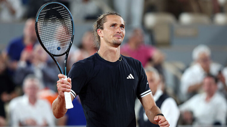 Alexander Zverev überzeugte Boris Becker bislang in Paris mit seiner aggressiven Herangehensweise beim Return. Getty Images