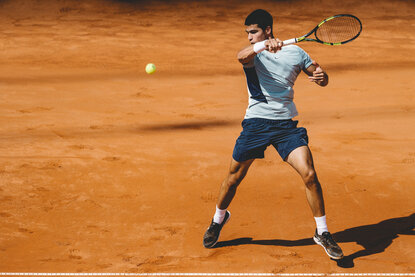 Carlos Alcaraz hat seine letzten beiden ATP-Endspiele verloren geben müssen Carlos Alcaraz hat seine letzten beiden ATP-Endspiele verloren geben müssen