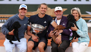 Alexander Zverev und sein Team