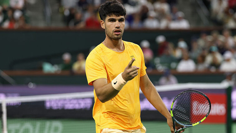 Carlos Alcaraz hat gegen Casper Ruud teilweise brilliert