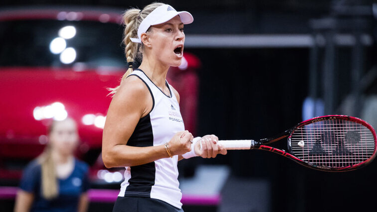 Angelique Kerber muss heute gegen die Olympiasiegerin ran