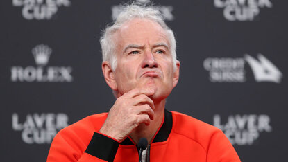 John McEnroe macht sich um den Tennissport nur wenige Sorgen John McEnroe macht sich um den Tennissport nur wenige Sorgen