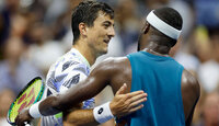 Sebastian Ofner und Frances Tiafoe bei den US Open 2023