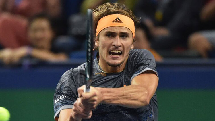 Alexander Zverev is in the semi-finals in Shanghai