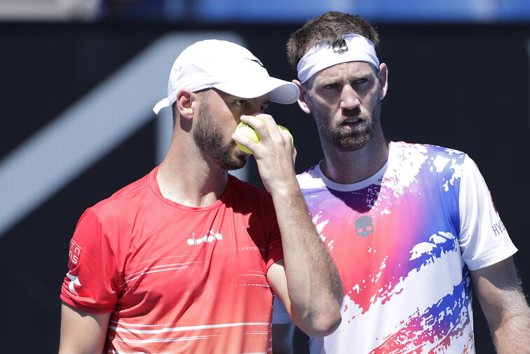 Tim Pütz und Michael Venus stehen bei den Australian Open in Runde drei