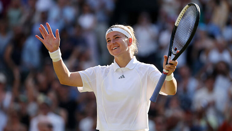 Karolina Muchova steht erstmals im Endspiel von Wimbledon