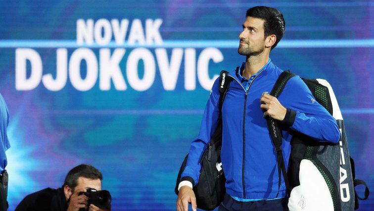Novak Djokovic 2019 at the US Open