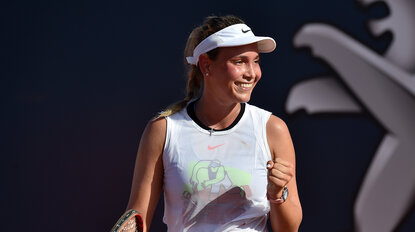 Donna Vekic Donna Vekic steht souverän in Runde drei der US Open