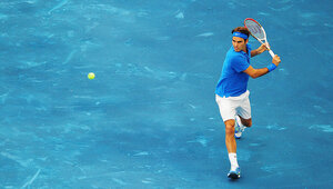 2012 dominierte Roger Federer das Turnier in Madrid auf dem berühmten "blauen Sand"