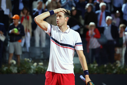 Obwohl Nicolas Jarry beim ATP-World-Tour-250-Turnier in Genf den Titel verteidigen müsste, zog er sich vorsichtshalber aus dem Wettbewerb zurück