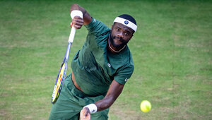 Frances Tiafoe hat sich in Halle zum Titelträger gekürt.