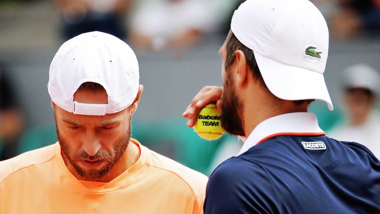 Things are not going well for Oliver Marach and Jürgen Melzer