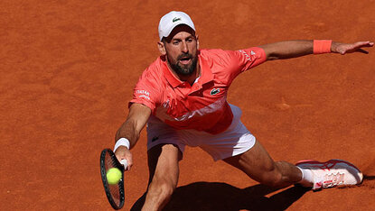 Novak Djokovic hat 2025 noch kein Match auf Sand gewonnen