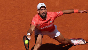 Novak Djokovic hat 2025 noch kein Match auf Sand gewonnen