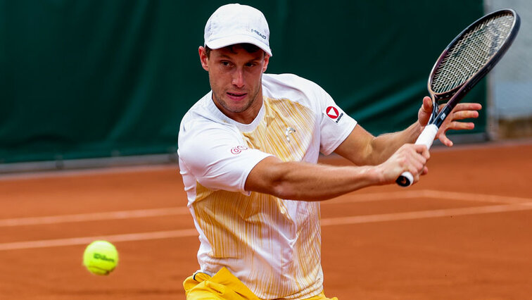 Filip Misolic spielt in Monza gegen Federico Coria