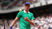 Jannik Sinner hat Richard Gasquet verabschiedet