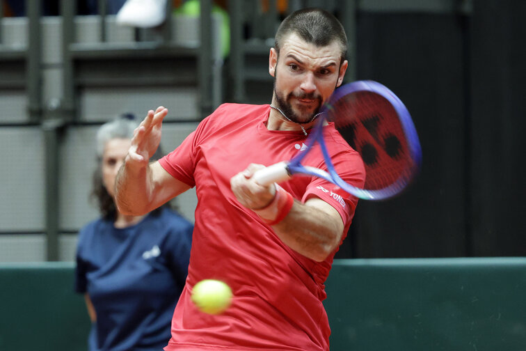 Jurij Rodionov rang zum Auftakt Fabian Marozsan nieder