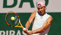 Rafael Nadal completed his first training session in Paris on Wednesday
