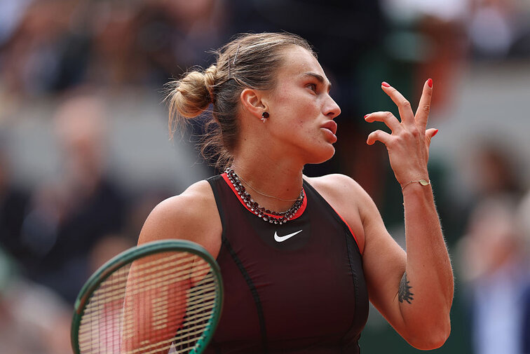 Aryna Sabalenka verlor in Paris im Viertelfinale Aryna Sabalenka verlor in Paris im Viertelfinale