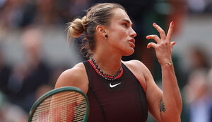 Aryna Sabalenka verlor in Paris im Viertelfinale