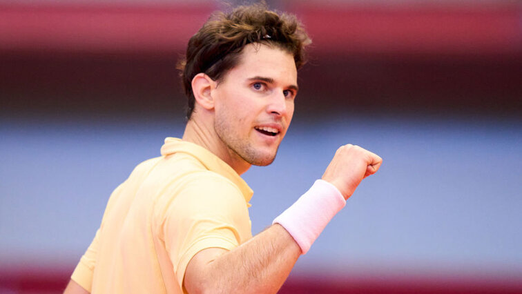 Dominic Thiem can be satisfied with himself