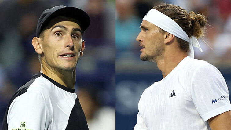 Matteo Arnaldi und Alexander Zverev treffen zum dritten Mal aufeinander Matteo Arnaldi und Alexander Zverev treffen zum dritten Mal aufeinander