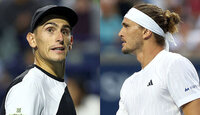 Matteo Arnaldi und Alexander Zverev treffen zum dritten Mal aufeinander Matteo Arnaldi und Alexander Zverev treffen zum dritten Mal aufeinander