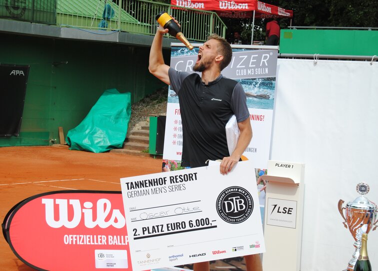 Oscar Otte holte sich den zweiten Platz bei der German Pro Series