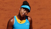 Naomi Osaka ist am Montag in Rom knapp gescheitert