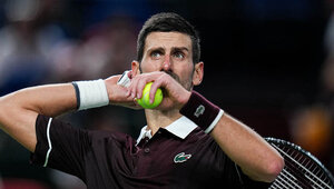 Novak Djokovic muss in Paris zum Auftakt gegen Valentin Vacherot ran